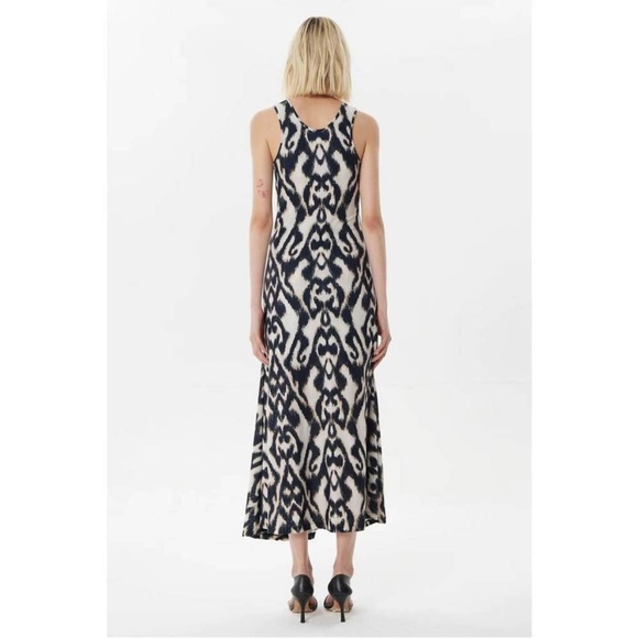 NEW MARIA CHER moreno mich midi dress in ethnic ecru XS - Picture 3 of 10
